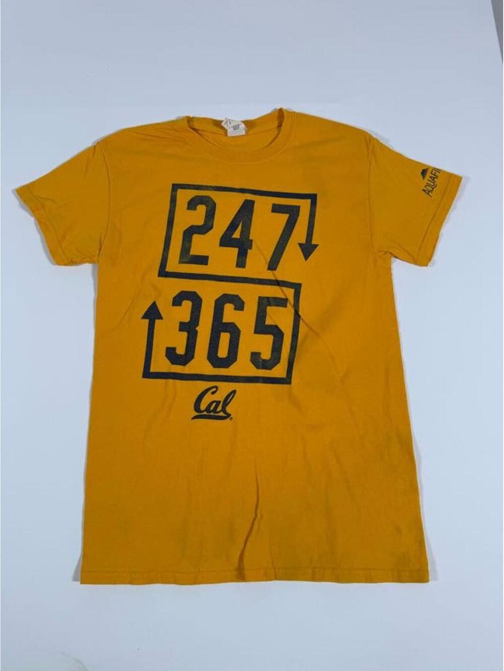 Gildan Heavy Cotton Yellow Graphic T-Shirt